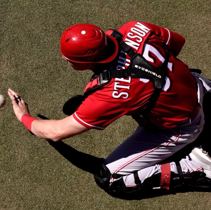 Catchers and Pitchers reporting for duty 🫡 (via @rojos)