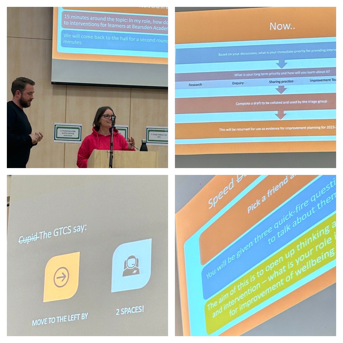 #TimeToReflect #Interventions4Equity #TRIAGE #COVIDRecovery #ProfessionalDialogue Thanks to @JanetWestwater & Mr Sloan 4 leading us through #reflective #dialogue while #walking & #talking. #GoldInset