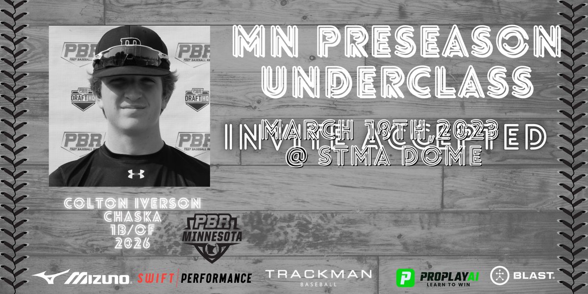 Prep Baseball Minnesota (@prepbaseballmn) on Twitter photo π¨ Invite Accepted π¨
Preseason Underclass
'26 Colton Iverson, 1B/OF, Chaska
<a href="/ColtonIverson33/">Colton Iverson</a>
<a href="/chaskabaseball/">Chaska HS Baseball</a>
<a href="/pitch2pitch/">Pitch 2 Pitch π</a> π¨ Invite Accepted π¨
Preseason Underclass
'26 Colton Iverson, 1B/OF, Chaska
<a href="/ColtonIverson33/">Colton Iverson</a>
<a href="/chaskabaseball/">Chaska HS Baseball</a>
<a href="/pitch2pitch/">Pitch 2 Pitch π</a>