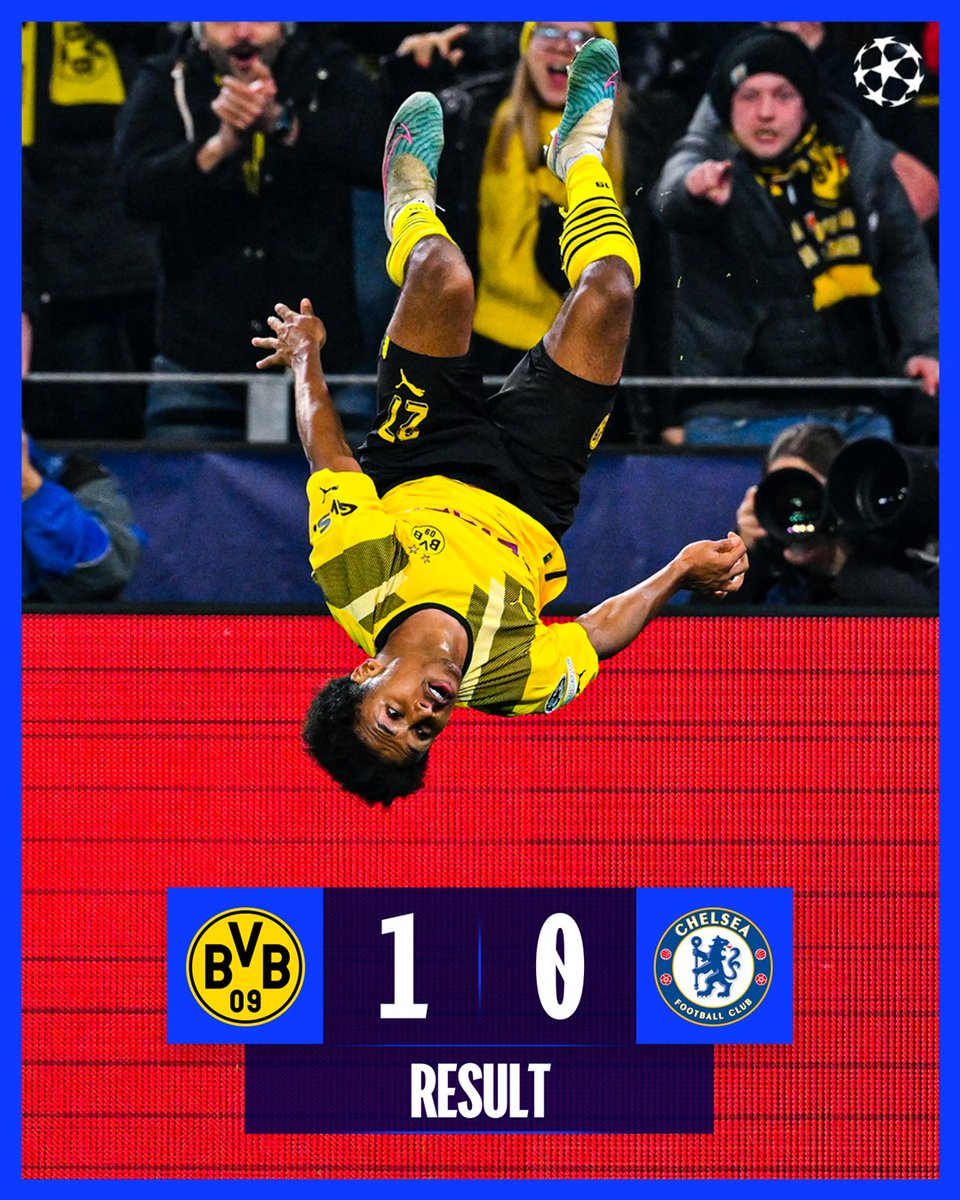 Dortmund take a lead to London ⚫🟡

Who impressed you most?

#UCL