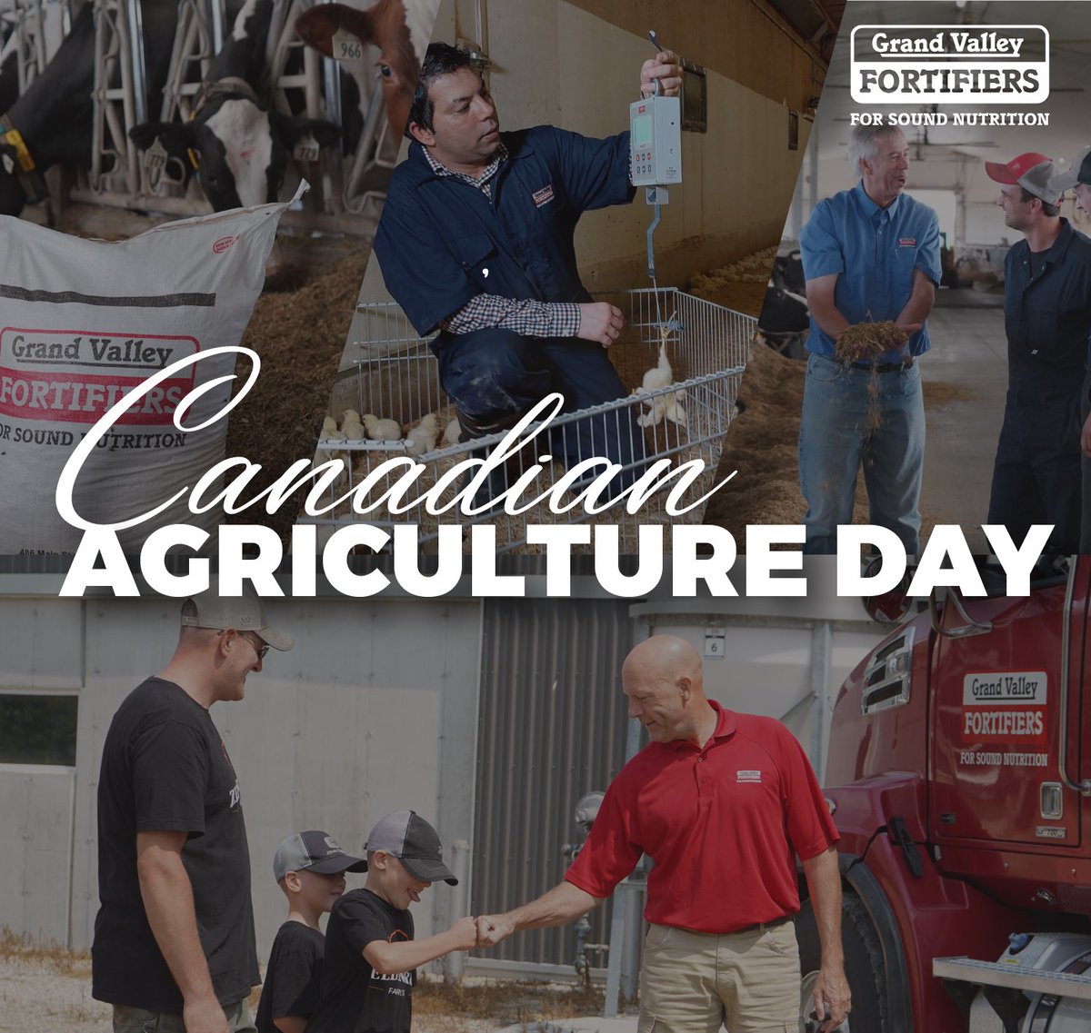 Today we celebrate Canada's Ag Day, a day to honour and recognize the important contributions of our nation's farmers and producers. At GVF, we're proud to be part of #cdnag and helping to provide healthy, nutritious meat, milk and eggs for Canadians and others around the world.