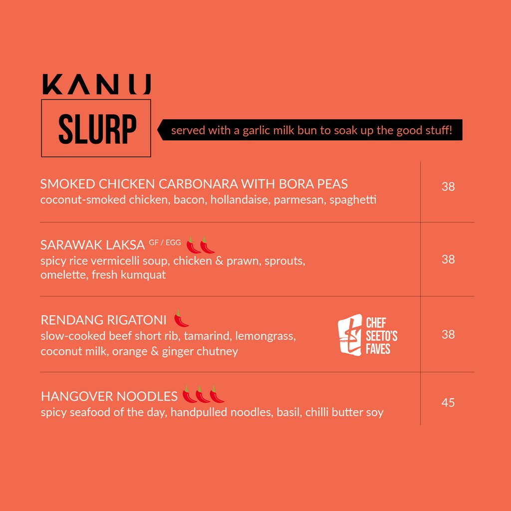 mykaifiji's tweet photo. SLURP with KANU ๐ swipe to get the new menu featuring gluten-free SARAWAK LAKSA ๐ถ๐ถ spicy rice vermicelli soup, chicken & prawn, sprouts, omelette, fresh kumquat
#cheflanceseeto #delicous #eatlocal #fiji #fijirestaurant #kanuexperience #kanufiji #nadi #onlyatkanu #suva https://t.co/UfbvlA1IxX