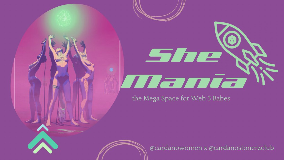 On Wednesdays we wear pink 😉

But in truth
📣 Here’s your Midweek Reminder 📣
this week is a TAKE OVER! #shemania 

Calling all #womeninweb3 to RISE
x.com/i/spaces/1eakb…

#TwitterSpace #amplifywomen #WomenInNFTs #womenintech #WomenRize #CardanoWomen @Thatgirlglo @bigjoethedon