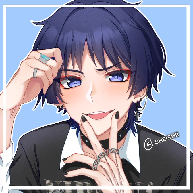 (1/3)What are your drip headcanons for the  Anemo boys? Let me know below and pics are welcome ofcourse ;^)#GenshinImpact #venti #wanderer #kazuha #xiao 