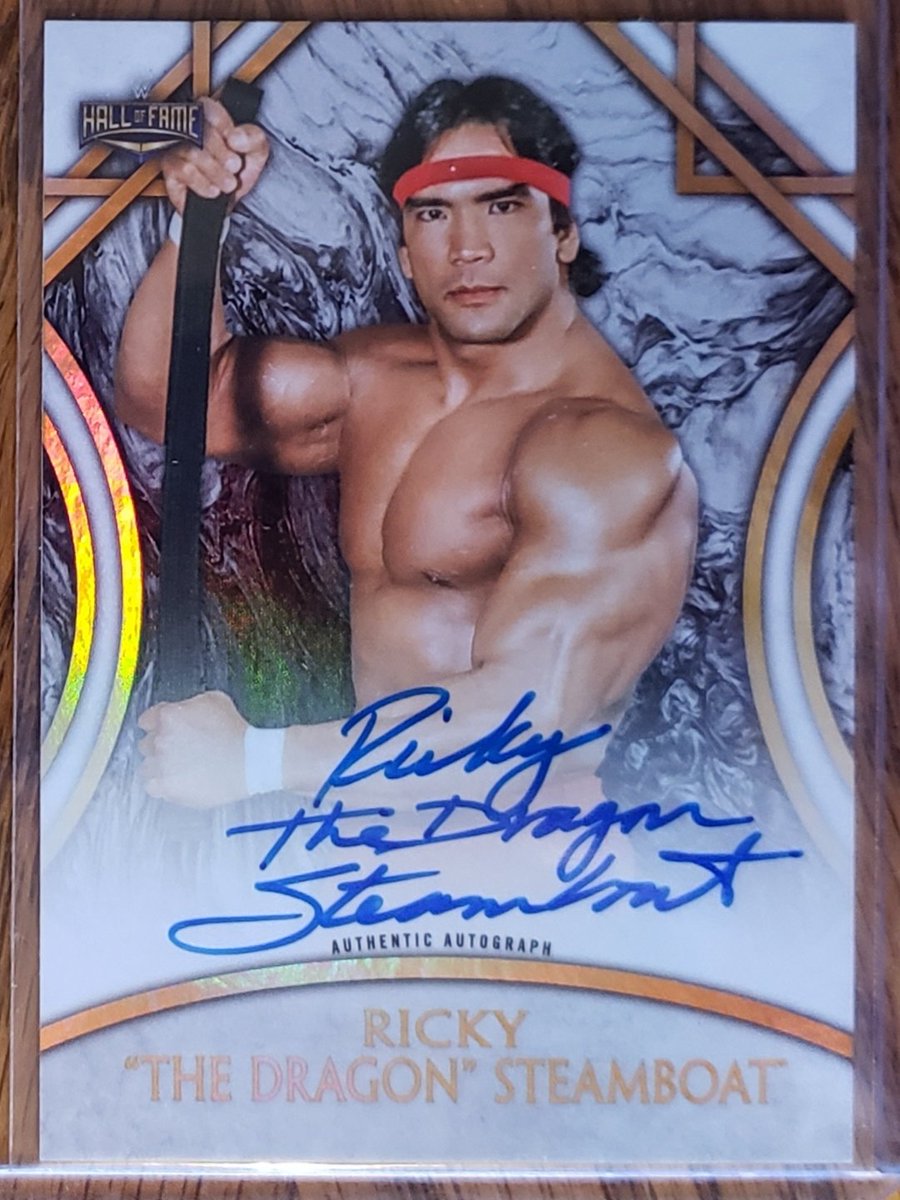 Ricky 'The Dragon' Steamboat 🐉

#wrestlingcards #wwecards #wrestlingtradingcards #wrestlingcardwednesday #RickySteamboat