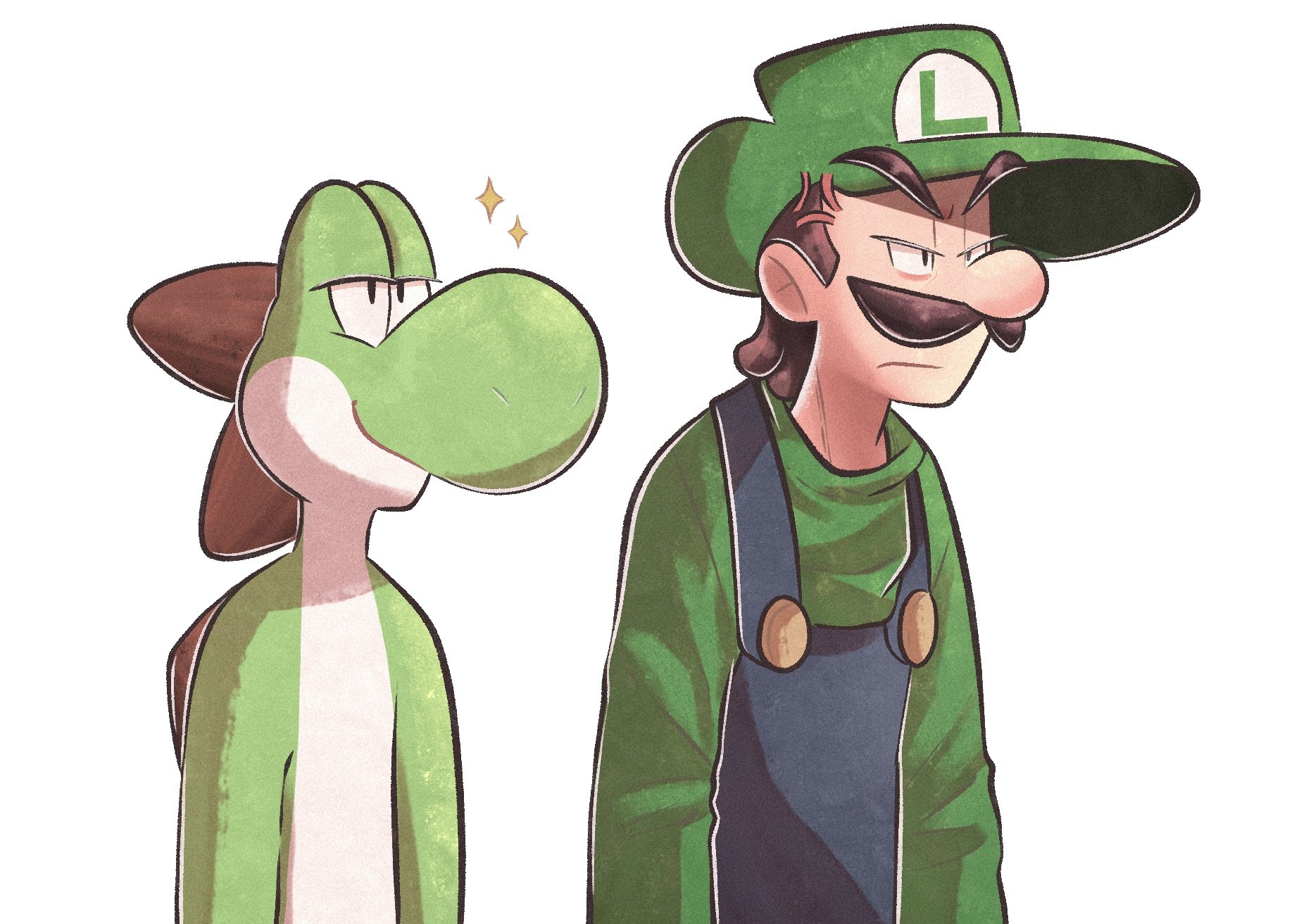 LUIGI CHIURRI 作品集 Luigi and Yoshi connoisseur 🍃 on X: 