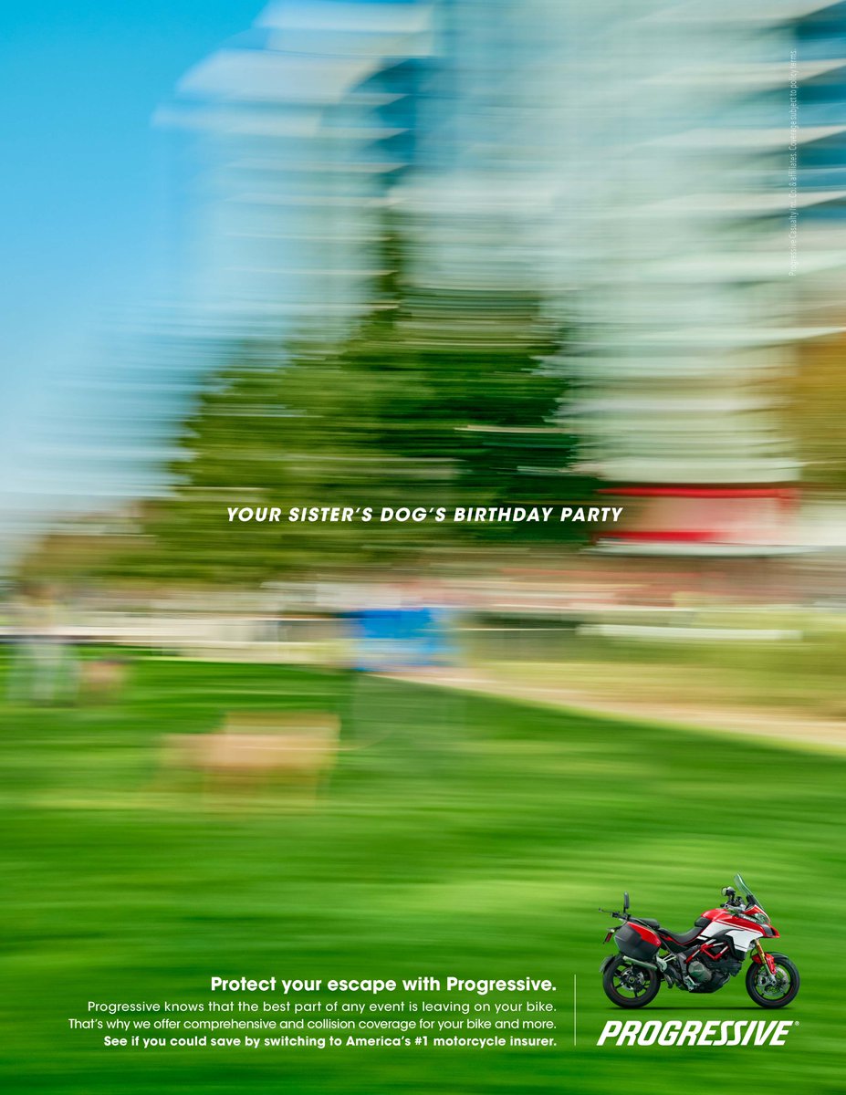 The secret to making great work is to work with people who make you look really good. Like Lupine Hammack, who helped us on our recent moto campaign for <a href="/progressive/">Progressive</a>. Check it out.

instagram.com/reel/CostJO-gl…