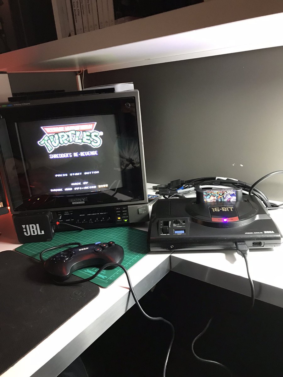 hellrick63's tweet image. Et voilà le petit mod #switchless #megadrive #sega 😎