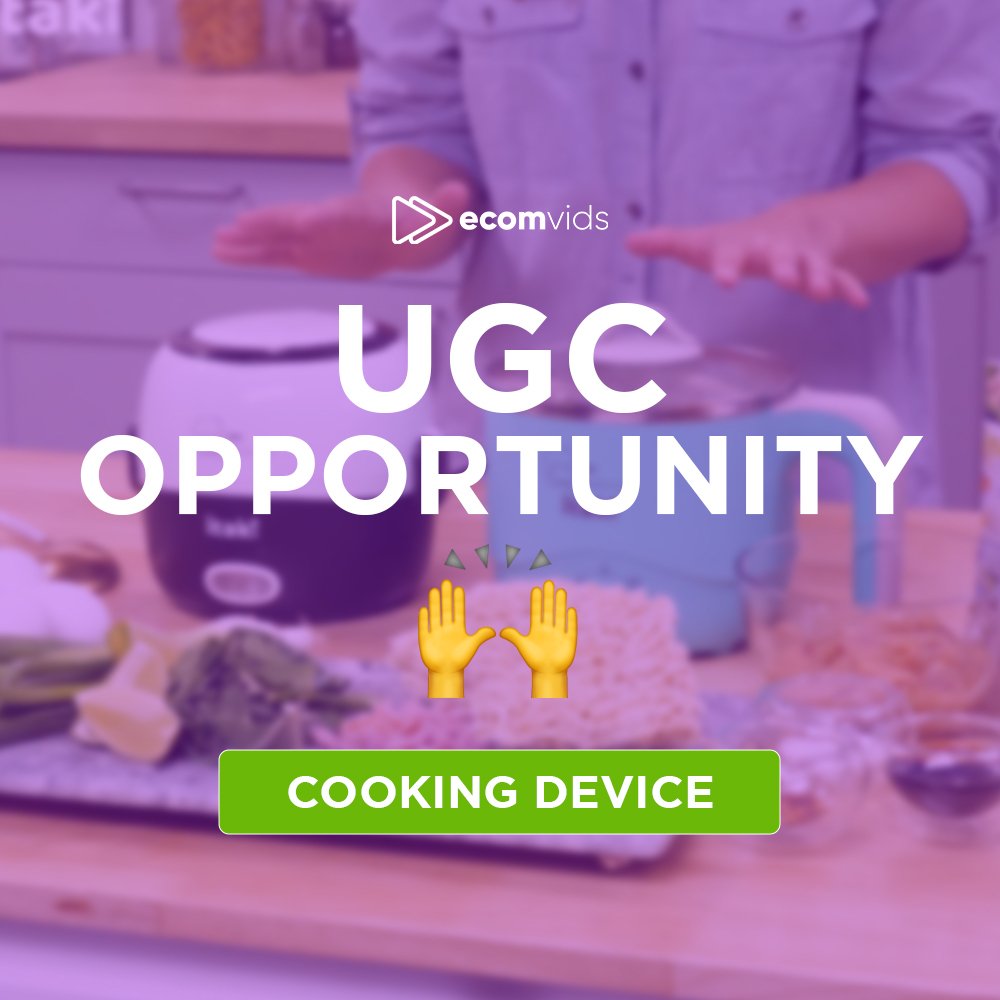 EcomVids | UGC + Commercial Video Ad Production tweet media