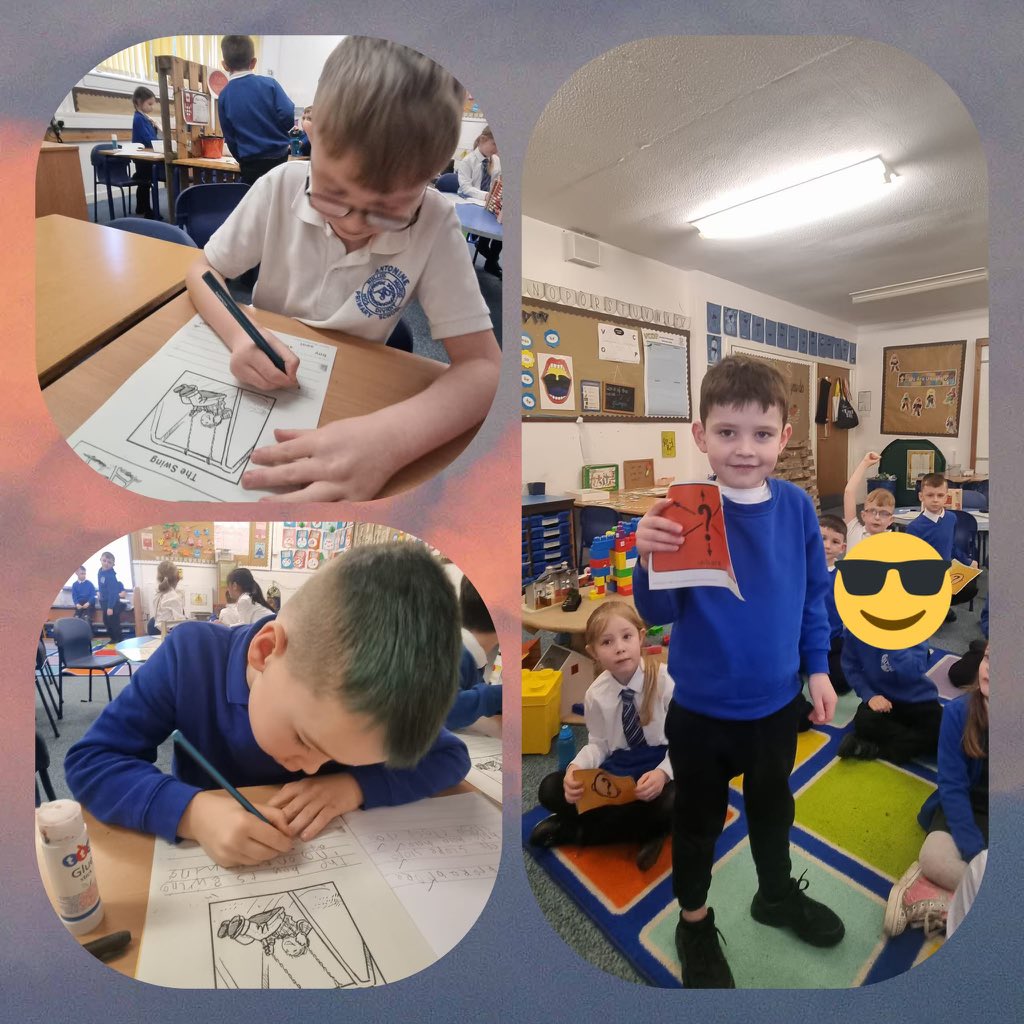 missmcgowan_'s tweet photo. Colourful semantics helps us write more detailed sentences. Ask us to show you the actions for Who, What, Where and When tonight! https://t.co/LeTvdHl0Xz