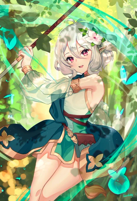 KokoroI drew this on the Xencelabs tablet. When Xencenlabs reached out, I was shocked because I had already been stalking the brand very closely! 