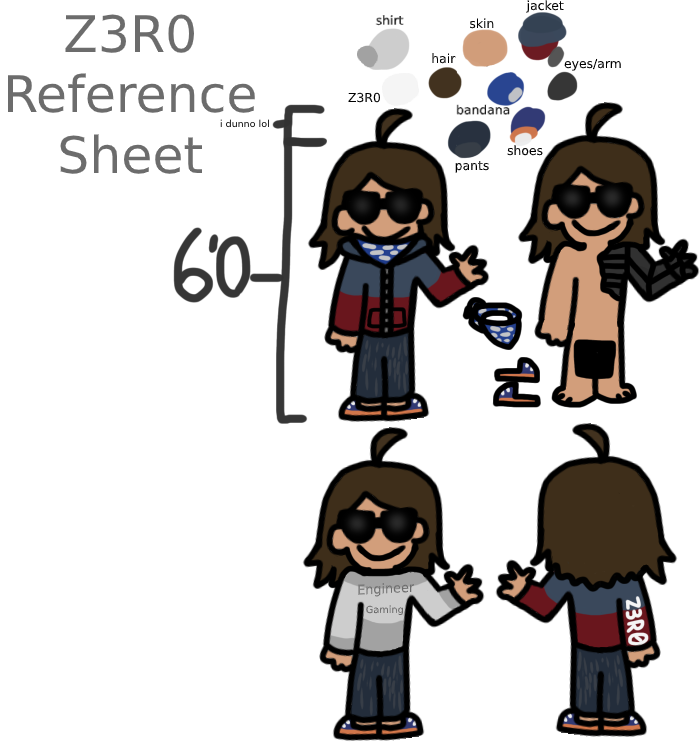 i finally updated my persona ref sheet after 2 and a half years the 1st ...