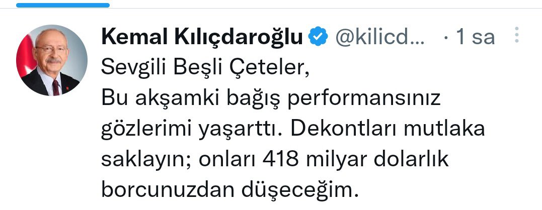 #TürkiyeTekYürek şimdiye kadar chp başkanlarının en kötüsü. Yazıklar olsun sana.