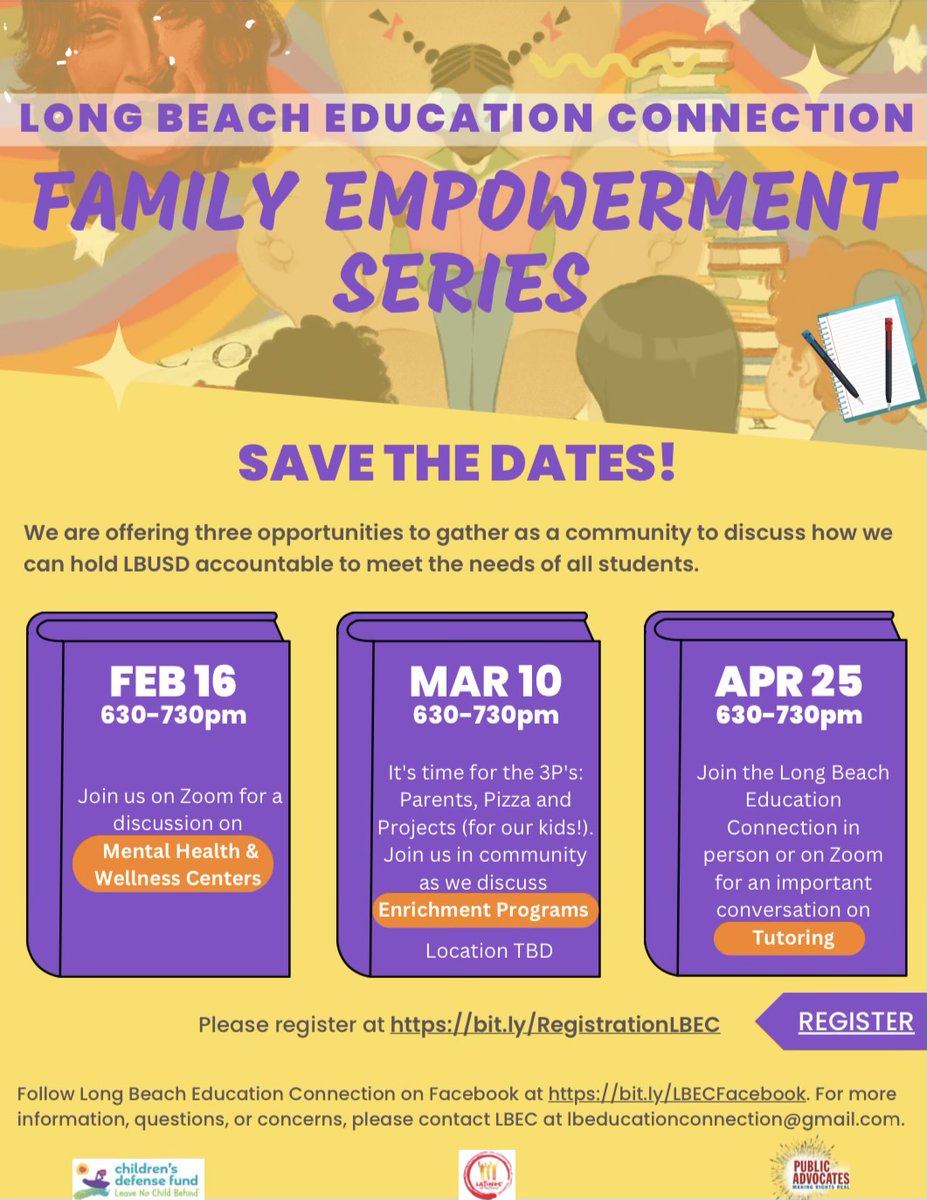 lbcpta's tweet image. Attention, all parents and guardians, save these dates! 
@LBCPTA #DEI #PTA #PTA4Kids #ProudToBeLBUSD #VoicesOfLBUSD #DEI365