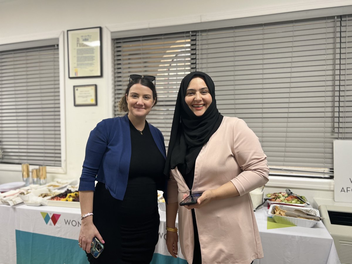 WAWHumanRights's tweet photo. As part of @NYCMayorsOffice initiative #BreakingBreadBuildingBonds, @WAWHumanRights was proud to host a reception at our New York Community Center today! Thank you @DRichardsQNS Council Member James Gennaro's office, Atia Shahnaz, Muslim Liaison to @mayorsCAU for attending! https://t.co/WgwTfMbkKh