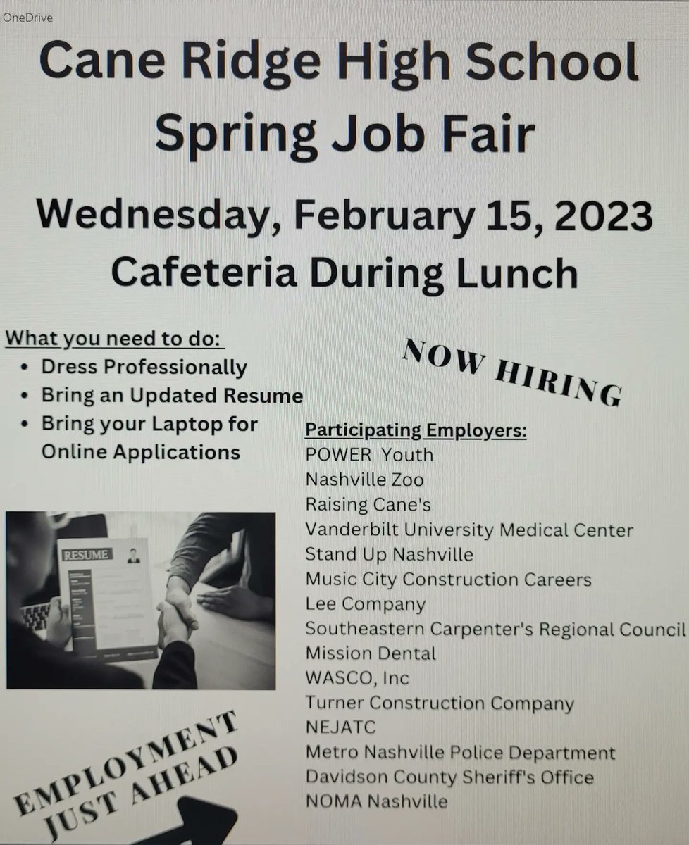 FACaneRidge's tweet photo. We held our Spring Job Fair today during lunch! Students learned about interviewing skills, resume building, and employment opportunities. #ExposureIsKey #OpportunityIsKnocking #MyFutureMyWay @Coach_RalphT @CoachSmith_CRH @AshanteBatson https://t.co/eKpbikO6ul