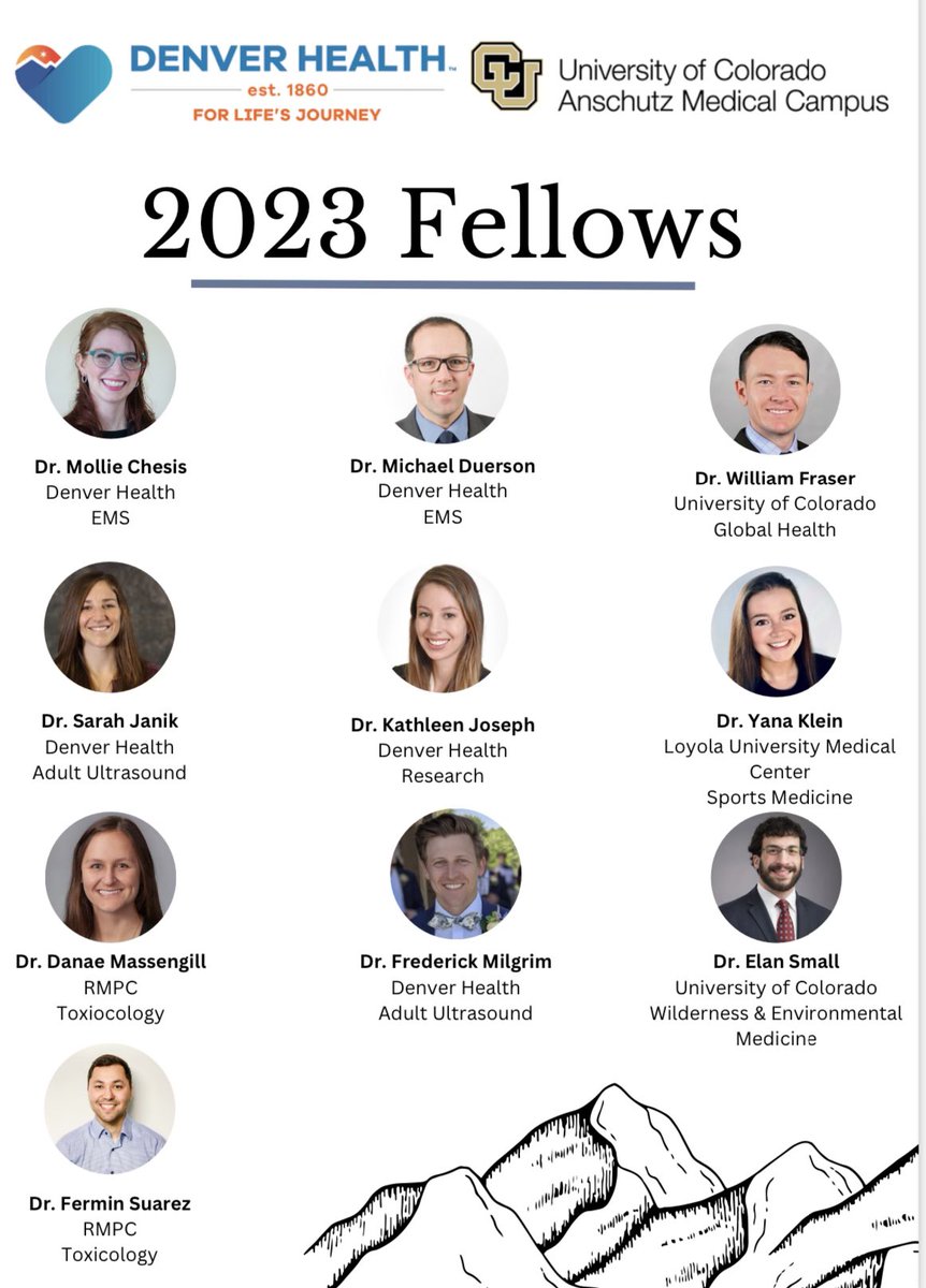 Applicant: Hey new(er) residency program - will we be able to compete for the most competitive fellowships in the most competitive regions? 

Me: Yes. Yes you will. Our own <a href="/LoyolaEM/">LoyolaEM</a> Chief, Dr. Klein, as the only non-Coloradan to match in Colorado, is a fine example.