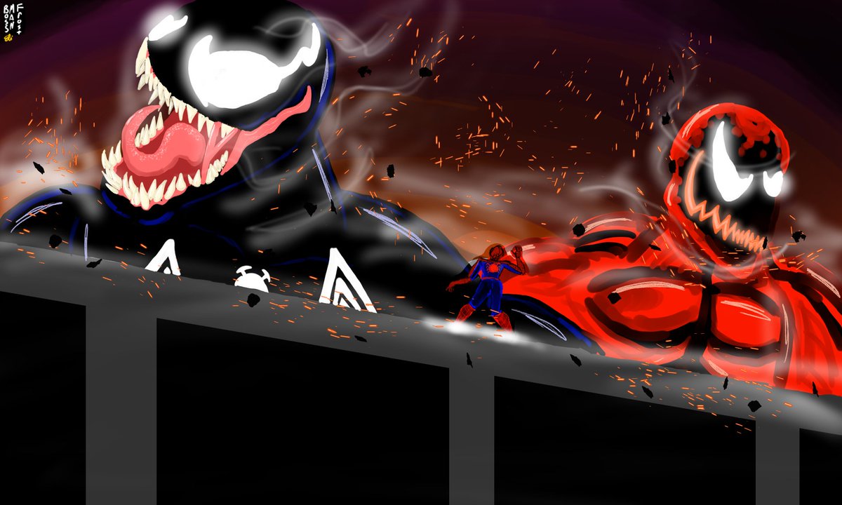BossmanFrost's tweet photo. New pinned! These are a few pieces I'm particularly proud of. I kinda just draw whatever I feel like drawing at the moment. Expect suggestive content and an excessive amount of Venom! https://t.co/Cw49Dk0G8n