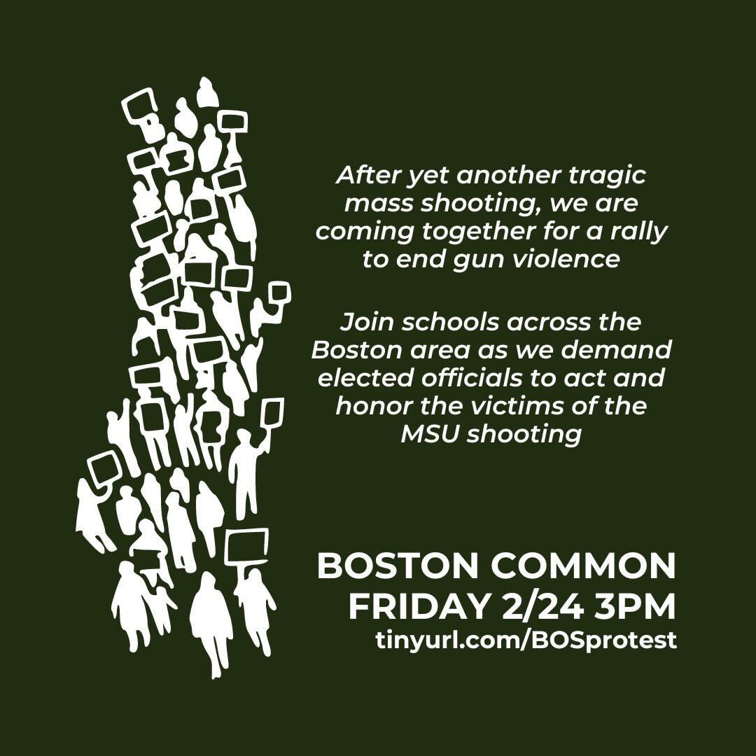WellesleyDems's tweet photo. Pls fill out the attendance form if u plan on joining. We really want to see you all there! Feel free to reach out with any questions. Let’s do this people. #GunControlNow https://t.co/khu9LzmAIt