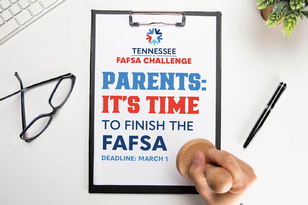 TN Dept of Education on Twitter "PARENTS Your student’s future starts with the FAFSA! Finish