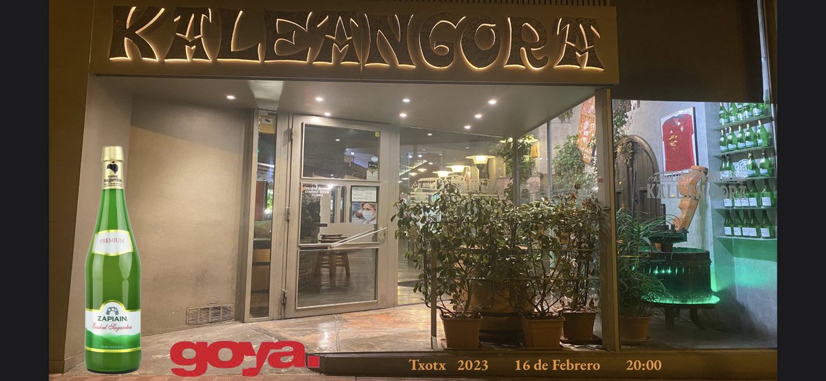 KALEAN GORA SIDRERIA (@kaleangora) on Twitter photo 