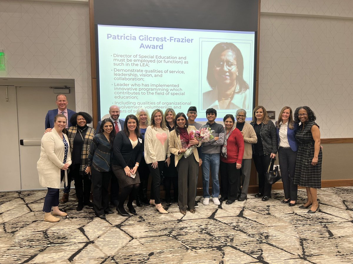 Congrats <a href="/Novi4ALL/">Shailee J. Patel, Ed.S</a> on winning the @MAASEMichigan Patricia Gilcrest-Frazier award.