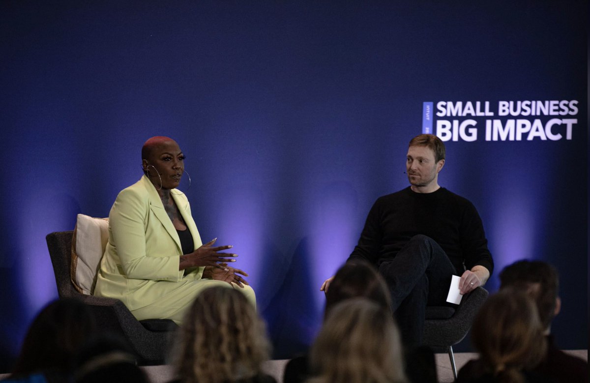 acce's tweet image. Shirley-- you&apos;re an inspiration. Thank you for sharing your amazing story with our @intuit team and for the lasting impact you and your @beauty2streetz team make in our communities. #SmallBizBigImpact