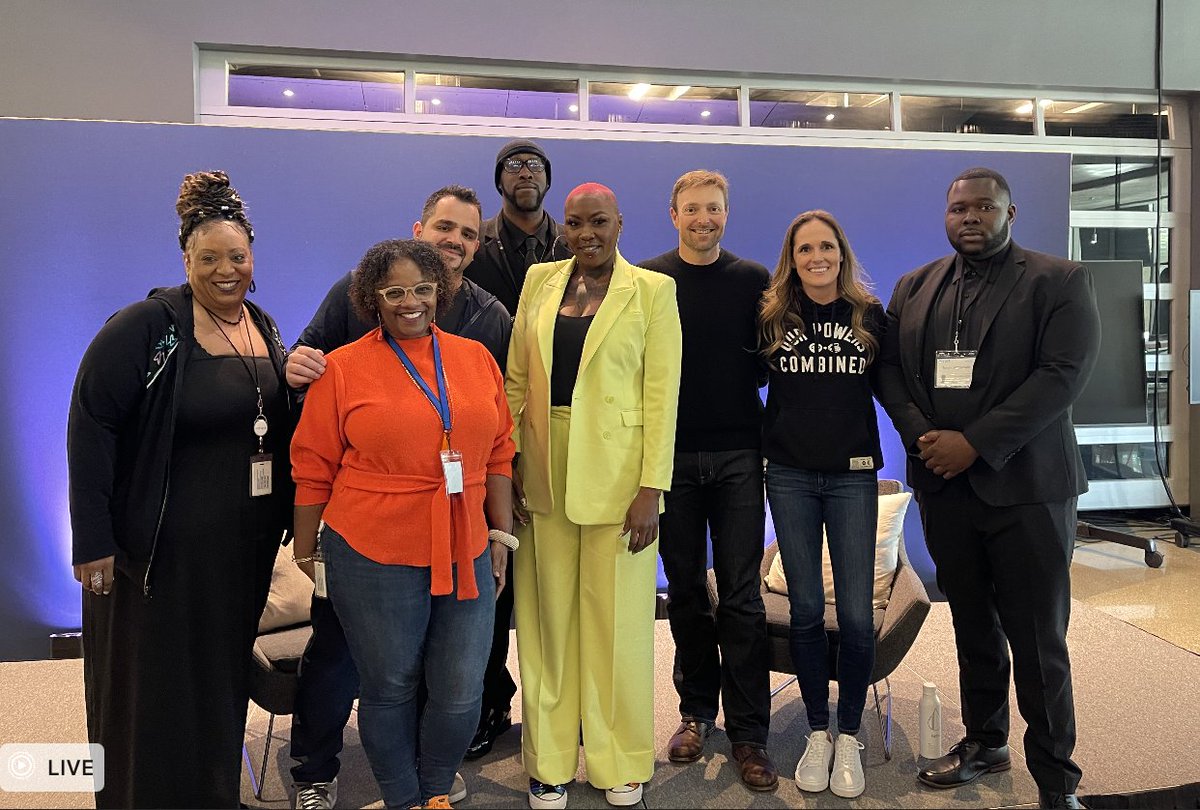 acce's tweet image. Shirley-- you&apos;re an inspiration. Thank you for sharing your amazing story with our @intuit team and for the lasting impact you and your @beauty2streetz team make in our communities. #SmallBizBigImpact