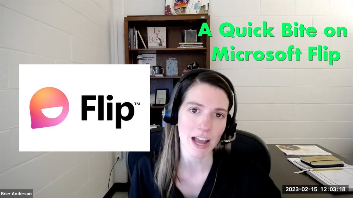 Check out STLI Brier Anderson's newest quick bite tutorial featuring Microsoft Flip. Learn the basics on how to use Microsoft Flip so you can incorporate it in your classroom this semester!  🖥🔰  

Follow along here: youtube.com/watch?v=RiCRKV…