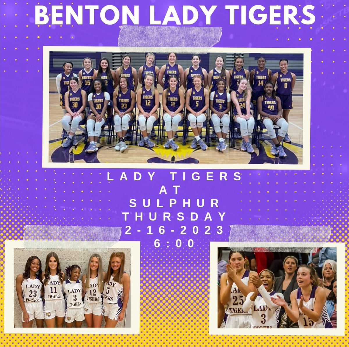 BentonLadyTige1's tweet photo. 1 More Day!
#Wecoming #WeFight @Marissaschoth @sellers_tate @maddyryan12 @AKRyan25 @mikayelasanche1 @WashingtonReily @erykahh23 @CBailey0 @Taymartinez26 @lainey_lafitte @Addi_R_Morris @jannahcarter2 @emilysteph06
@LgrBasketball @LSL_Sportsline @GeauxPrepsLA @OTBSports_ @nwlaedits https://t.co/EwgtJWlCN9