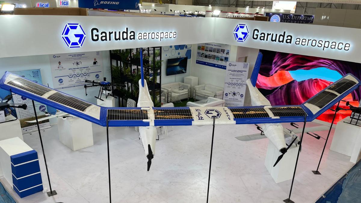 Defence Decode® on Twitter "Garuda Aerospace's new solarpowered