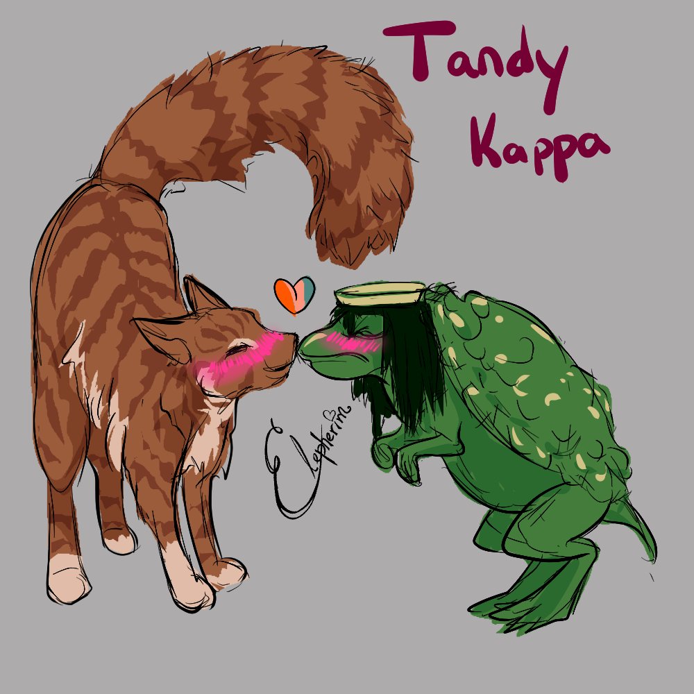 Elepherim's tweet photo. First #doodlefest complete
Tandy and Kappa Tied. https://t.co/dLgB4LBlXU