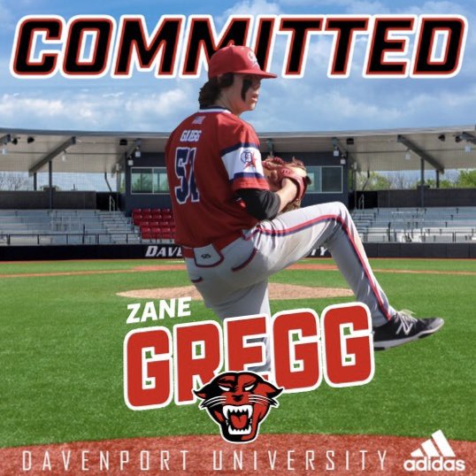 I am extremely excited to announce that I will be continuing my academic and athletic career at Davenport University! I want to thank my my family, coaches, and friends who have all helped me get to this point! @mchmielewski05 @KTidey42 @drew_huard @DU_BSBALL @Hank_Dreffs12