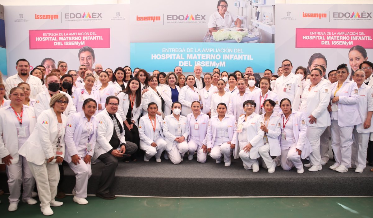 Todo nuestro reconocimiento a las doctoras, doctores, enfermeras y a todo el personal del <a href="/Issemym/">ISSEMYM</a> por su profesionalismo, dedicación y vocación de servicio.
