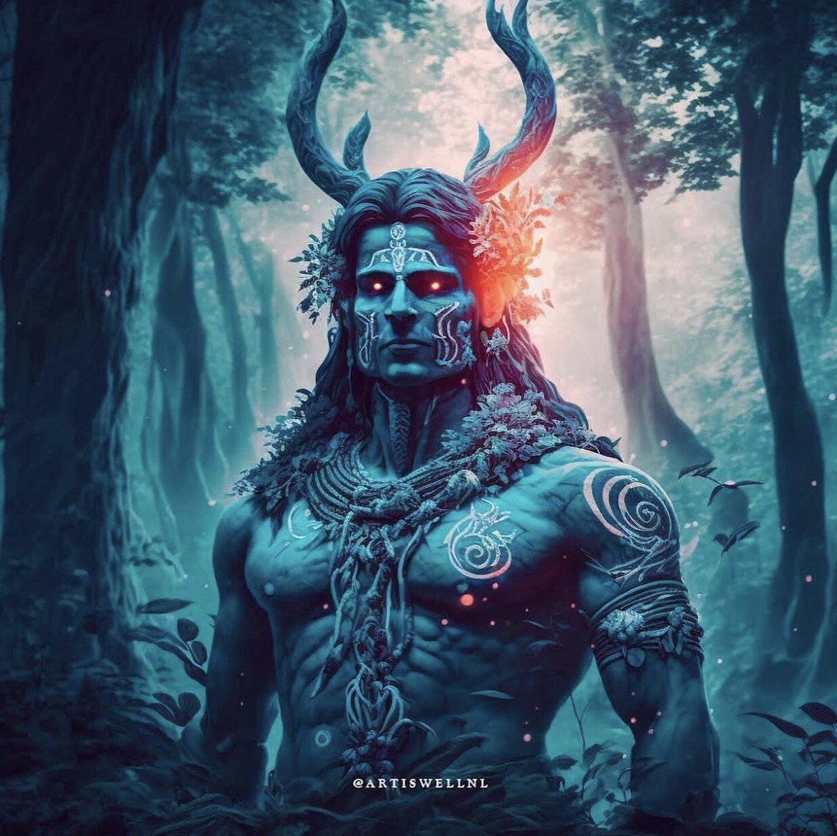 sakshizion's tweet photo. Is there a connection to Shiva and Pan, the Green Man and the Horned God of antiquity?
#shiva #pan #thegreenman #thehornedgod #pagan #hindu #hinduism #fertilitygod #naturegod #godofvegetation #pashupati #dionysus #hornedone #hornedgod Go here to read more:
https://t.co/ntdQefbgex https://t.co/mOQg9ZxqG7