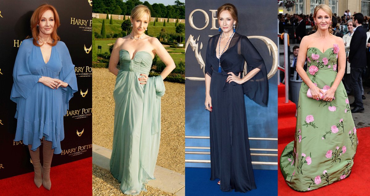 Female Celebrities on Twitter "JK Rowling."