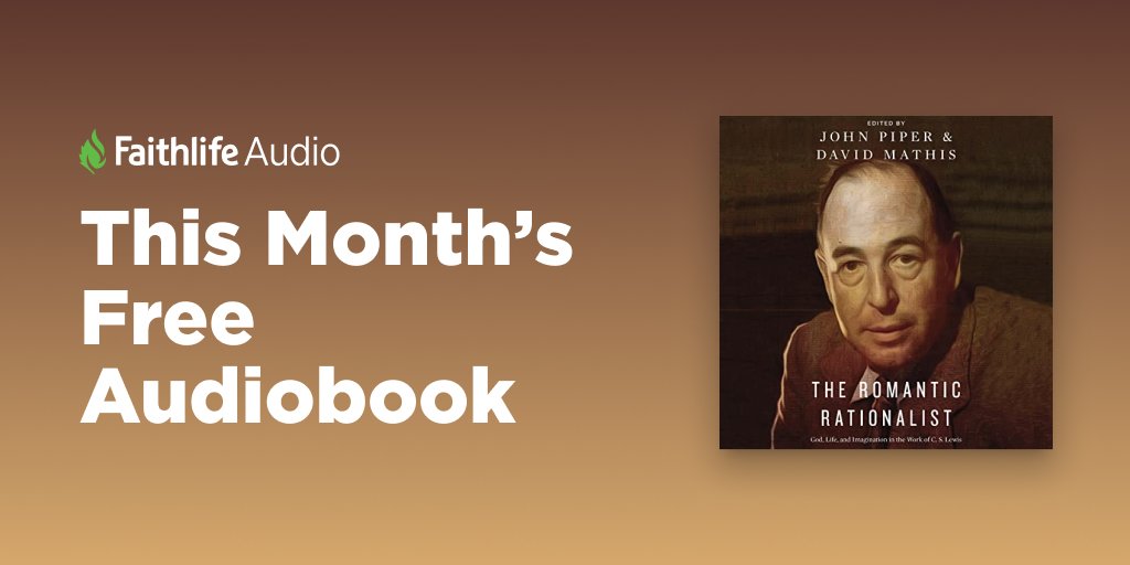 Logos's tweet photo. Pick up a freebie from renowned author C.S.Lewis this month only plus shop five additional audiobooks on topics like the kingdom of God, sabbath rest, and reflections of the Christian life by legends of the faith, all starting at $4.95!

Shop Now: https://t.co/EGhIgNvtzl https://t.co/jJu9C97ajK