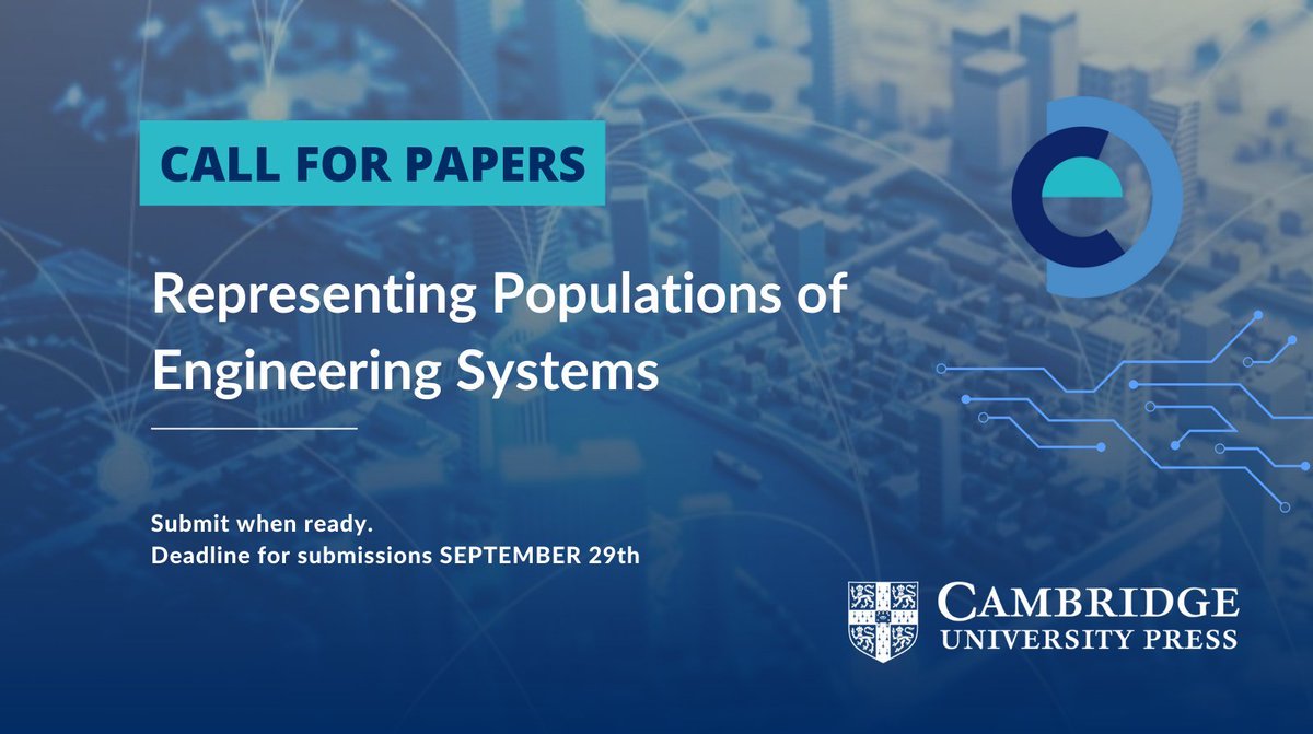 Lawrence Bull (@lwrncebull) on Twitter photo Coediting a special issue via <a href="/DCE_Journal/">Data-Centric Engineering</a>
Representing Populations of Engineered Systems 🕸️
bit.ly/3IeCUlB
All about collecting/modelling population data - the whole is greater than the parts!
Coeditors <a href="/zackxconti/">Zack Xuereb Conti</a>, <a href="/Domenic_DF/">Dom Di Francesco</a>, <a href="/dervilisTheDRG/">Nikos Dervilis</a>, K. Worden, A. Duncan Coediting a special issue via <a href="/DCE_Journal/">Data-Centric Engineering</a>
Representing Populations of Engineered Systems 🕸️
bit.ly/3IeCUlB
All about collecting/modelling population data - the whole is greater than the parts!
Coeditors <a href="/zackxconti/">Zack Xuereb Conti</a>, <a href="/Domenic_DF/">Dom Di Francesco</a>, <a href="/dervilisTheDRG/">Nikos Dervilis</a>, K. Worden, A. Duncan