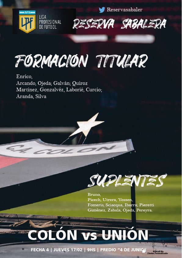 ¡Formación, día y horario para el clásico! 

📸 @Binariaok