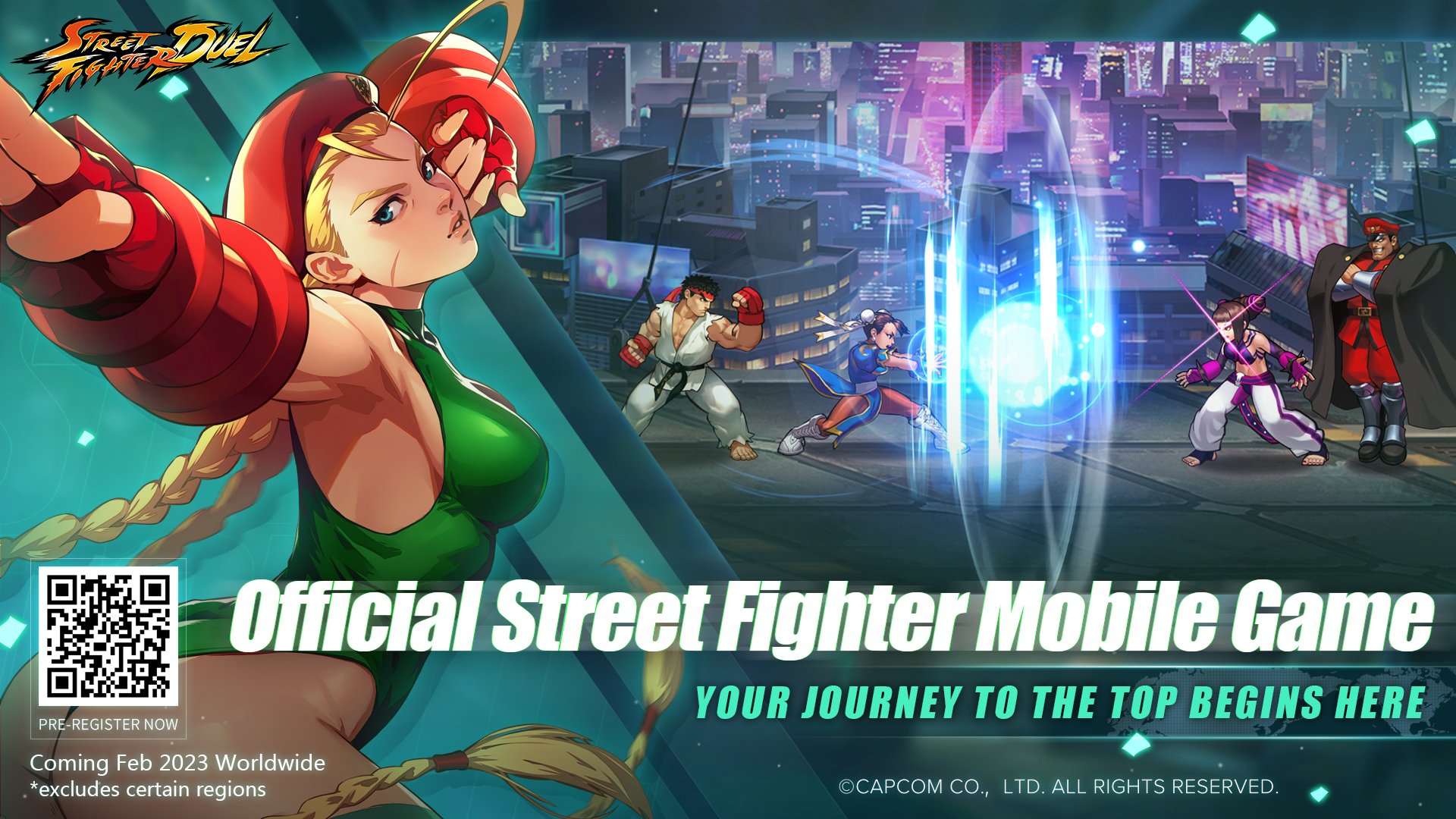 Street Fighter Duel - Mobile game based on classic fighting IP
