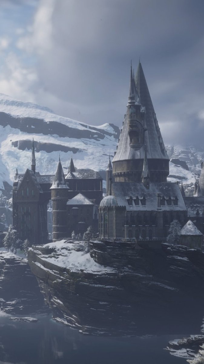 Ixenflame's tweet photo. @HogwartsLegacy #wallpapers ❄️ https://t.co/D4FXSF7WYv