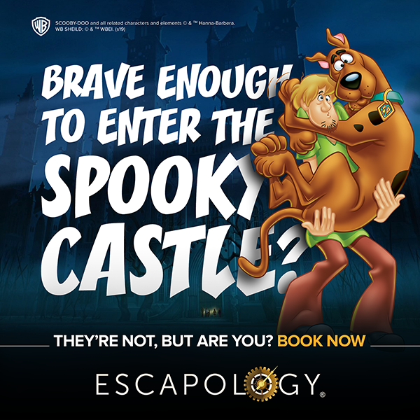 When it comes to who you'd want with you when racing against the clock to solve a mystery in a spooky castle, it may or may not be these two.

#WeStillLoveYouGuys / Book Now: escapology.com/en/tewksbury-m…