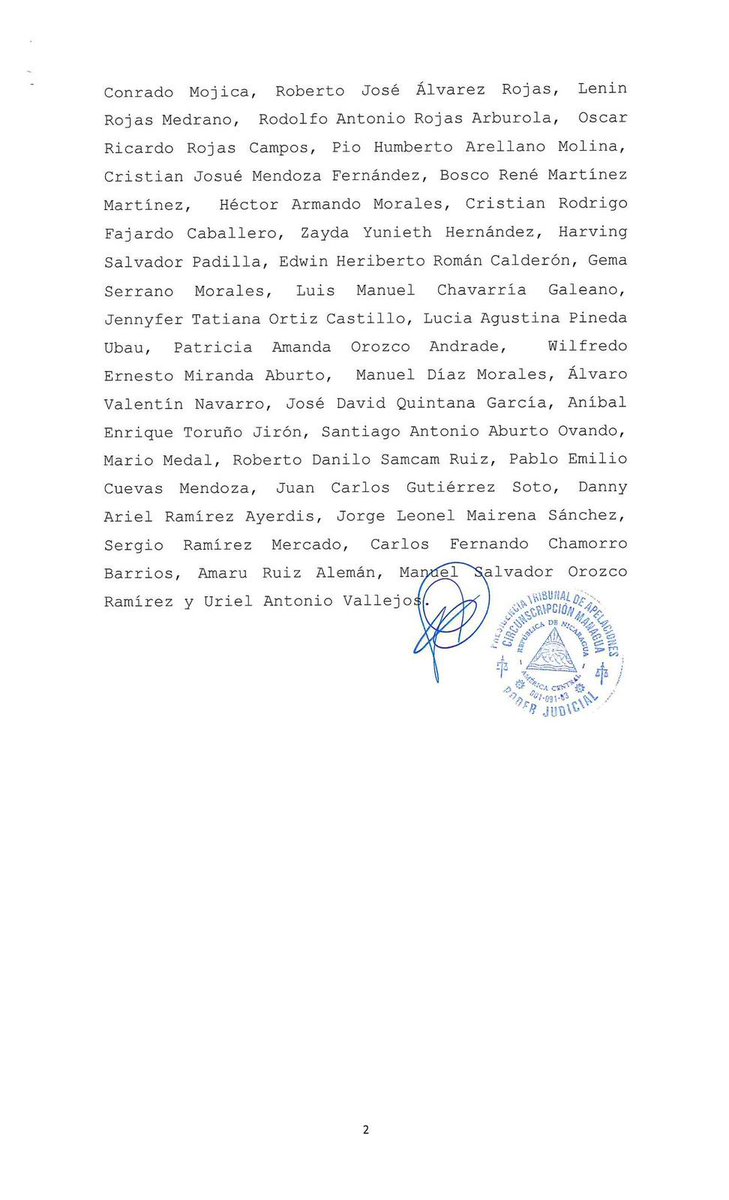 🔴 #Urgente | La dictadura Ortega-Murillo condena a 94 personas, les confisca los bienes y les quita la nacionalidad nicaragüense, incluyéndome