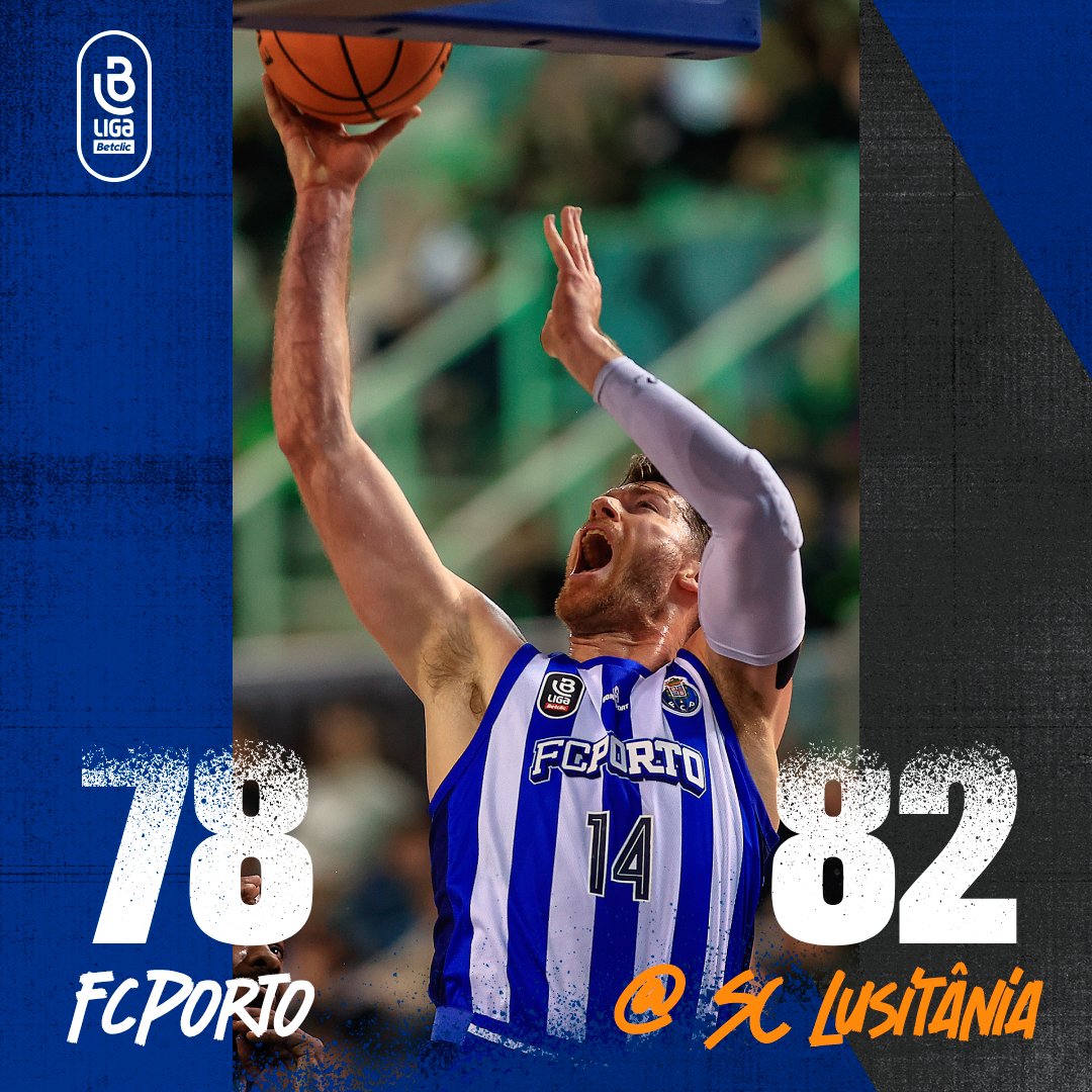 FCPorto's tweet photo. 🏀Resultado final nos Açores

#FCPortoBasket #FCPortoSports https://t.co/YGJeGYxhWm