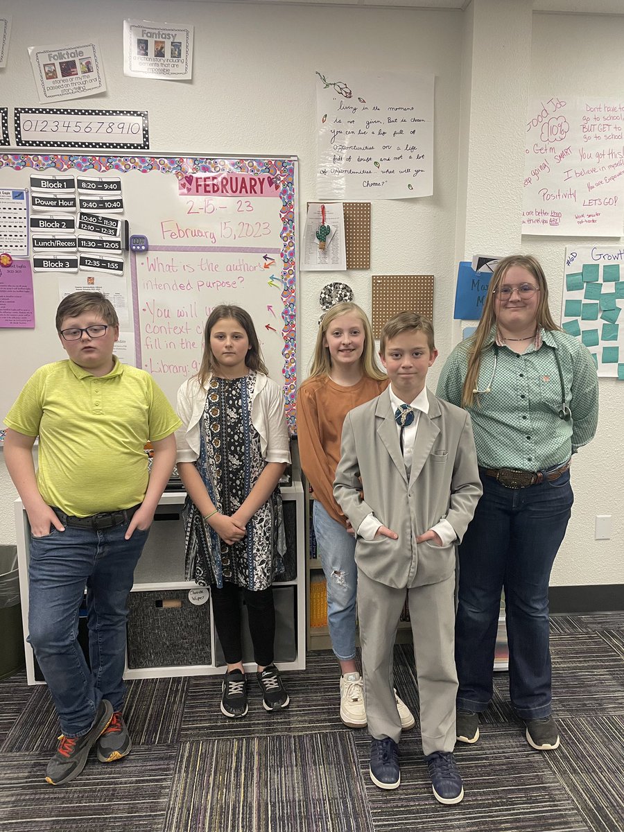 CanyonIntSch's tweet photo. Our students dressed for success today! Some dressed professionally like they were headed to an interview while others dressed as their future career. (Post 2 of 4)
#CISDCompetitiveEdge #growthforall #thepurplestandard https://t.co/Yh0znL5Eyh