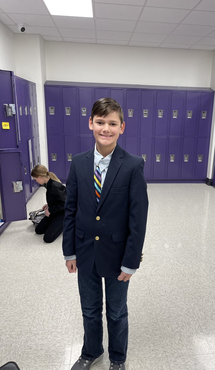 CanyonIntSch's tweet photo. Our students dressed for success today! Some dressed professionally like they were headed to an interview while others dressed as their future career. (Post 3 of 4)
#CISDCompetitiveEdge #growthforall #thepurplestandard https://t.co/jqexXyVEAS