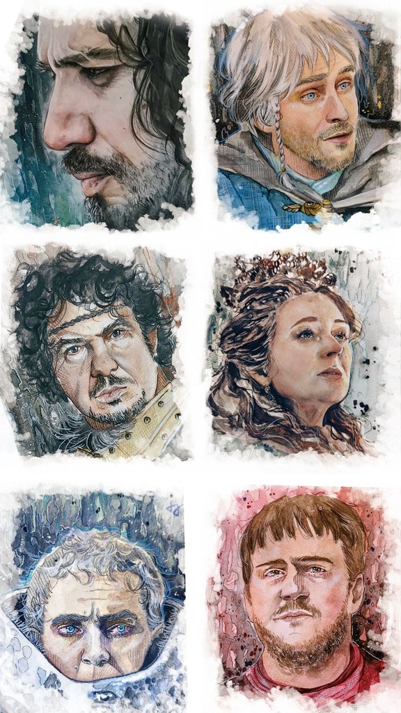 Melodwiz's tweet photo. C'est du patrimoine, ça ?
@AAstierOff @Kaamelott_tweet 
#kaamelott #portrait #aquarelle #kv1 https://t.co/mNH312hQAt
