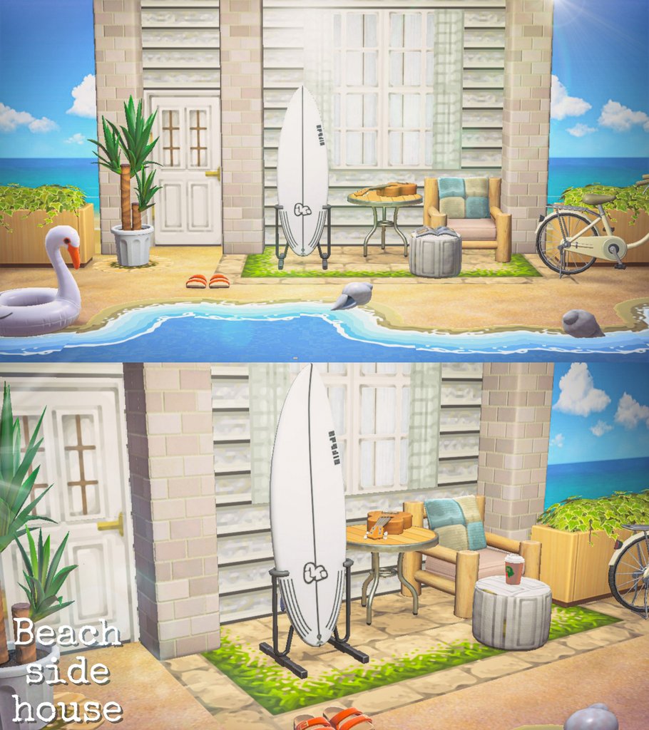 hiro_mori_154's tweet photo. 海に囲まれた暮らし
部屋から海まで徒歩1秒🚶🏽‍♀️

#animalcrossing #acnh #あつ森
#AnimalCrossingNewHorizons https://t.co/KQ94yOPzHq