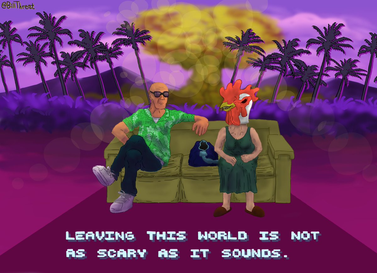 BillThreat's tweet photo. No need to fight it
#digitalart #fanart #digitalartwork #HotlineMiami #atomicblast #eighties #vaporwave https://t.co/qQHINiEOfz