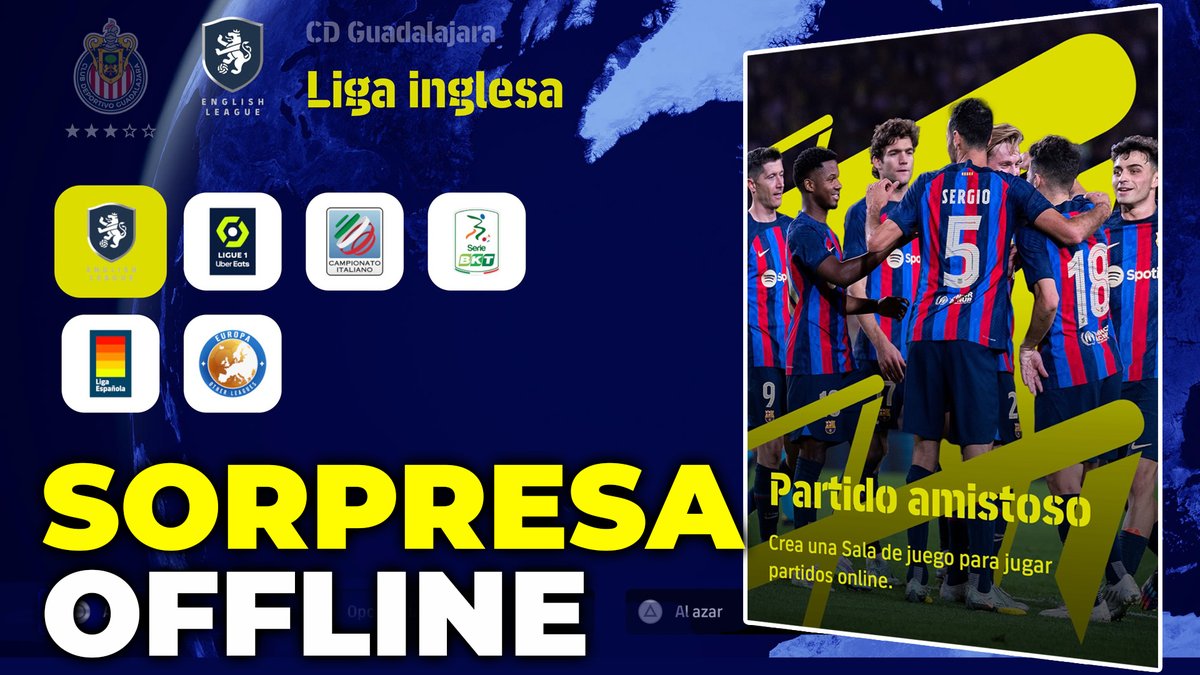 AndrewPesYT's tweet photo. Novedades v2.4 #eFootball2023 🔥
✅ Ligas offline desbloqueadas
✅ Modo partido amistoso con equipos reales
✅ Nuevo estadio (Chivas)
✅ Nuevas caras

❤🔃 ❤🔃

🎬 Más novedades detalladas acá!
➡ https://t.co/FIqd1AYDL5 https://t.co/bdhJ7Cc19X